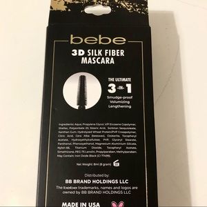 Bebe Makeup Bebe 3d Silk Fiber Mascara Poshmark